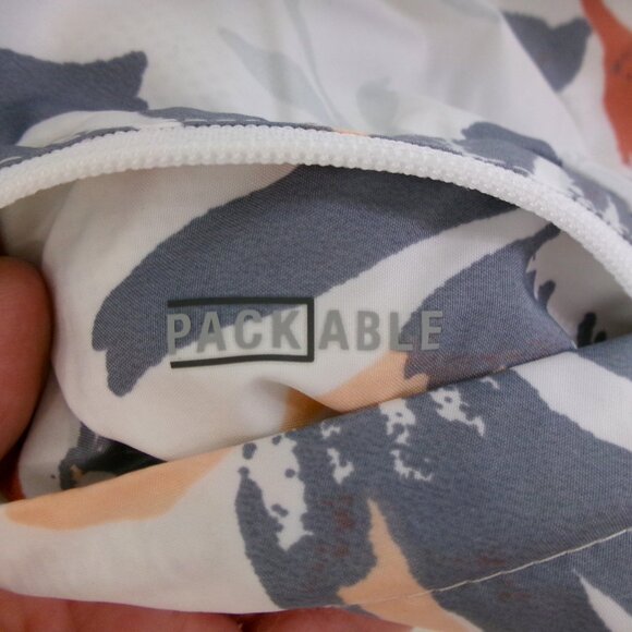 New Columbia Side Hill New Moon Magnolia Floral Print Windbreaker Jacket M - Picture 11 of 16